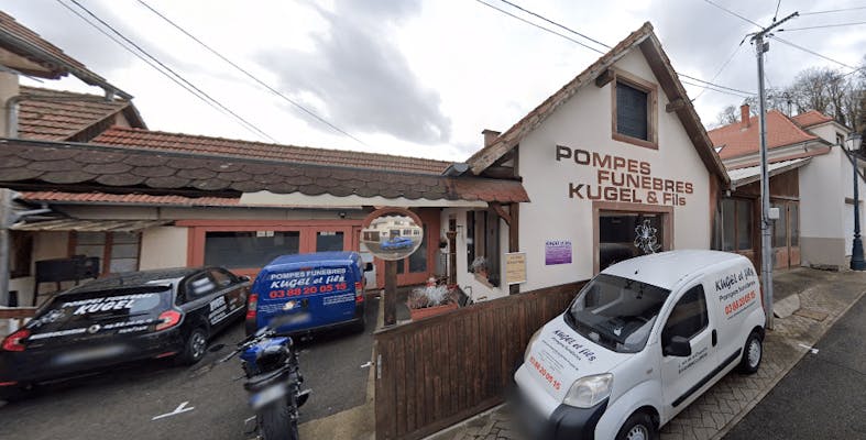 Photographie de la Pompes Funèbres KUGEL & Fils de Mundolsheim