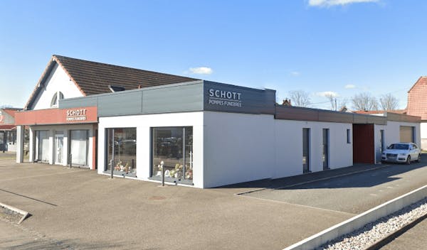 Photographie de la Pompes Funèbres Schott d'Oberhoffen-sur-Moder