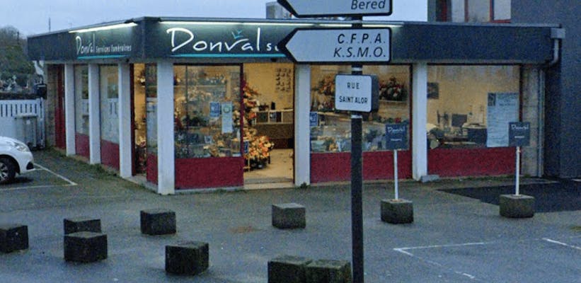 Photographie de la Pompes Funèbres Donval de Quimper
