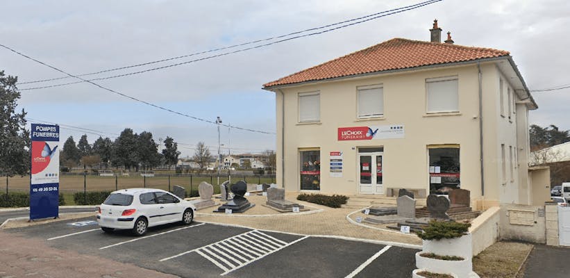 Photographie de la Pompes Funèbres Martin de Poitiers