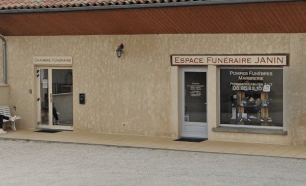 Photographie de la Pompes Funèbres et Marbrerie Janin de L'Abergement-de-Cuisery