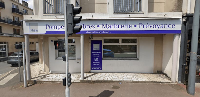 Photographie de la Pompes Funèbres Boutet de Savigny-sur-Orge