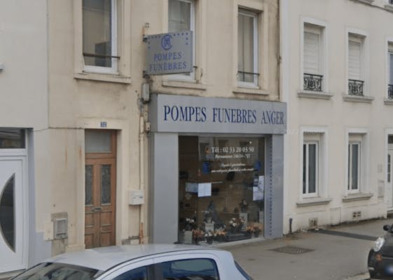 Photographie de la Pompes Funèbres et Marbrerie Anger de Cherbourg-Octeville