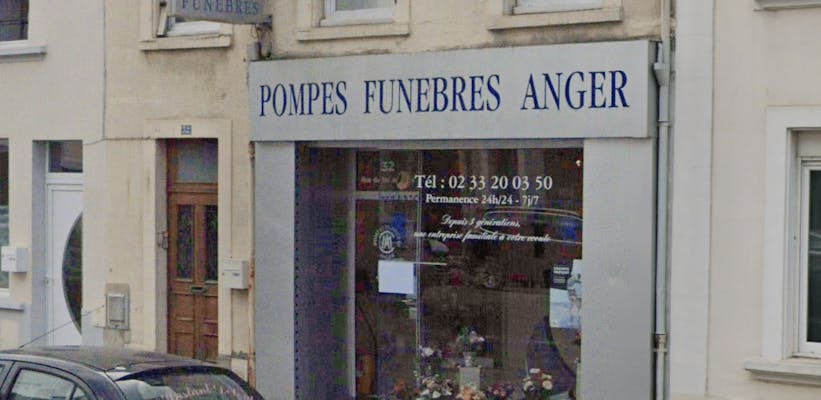 Photographie de la Pompes Funèbres et Marbrerie Anger de Cherbourg-Octeville
