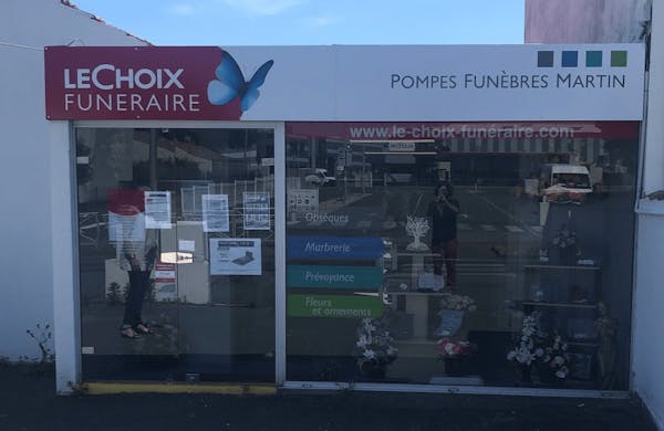 Photographie de la Pompes Funèbres Martin le Choix Funéraire d'Aytré 