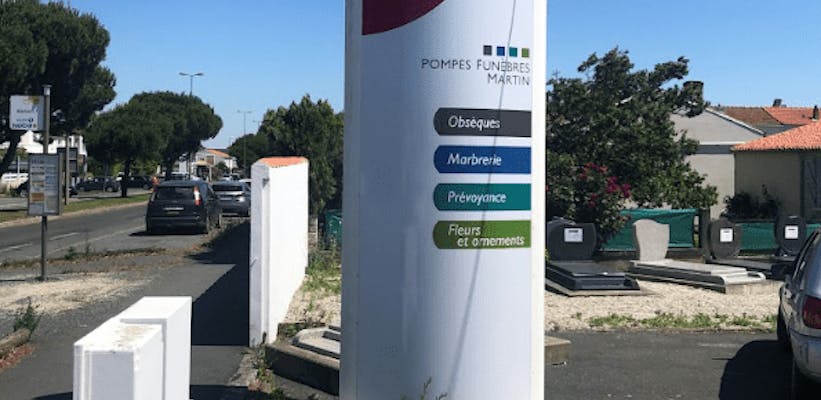 Photographie de la Pompes Funèbres Martin le Choix Funéraire d'Aytré