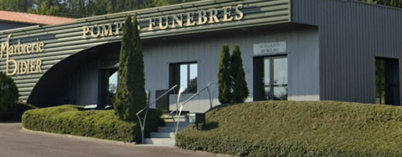 Photographie de la Pompes Funèbres Marbrerie Didier de Vesoul