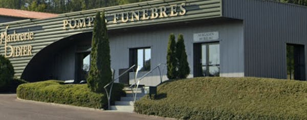 Photographie de la Pompes Funèbres Marbrerie Didier de Vesoul
