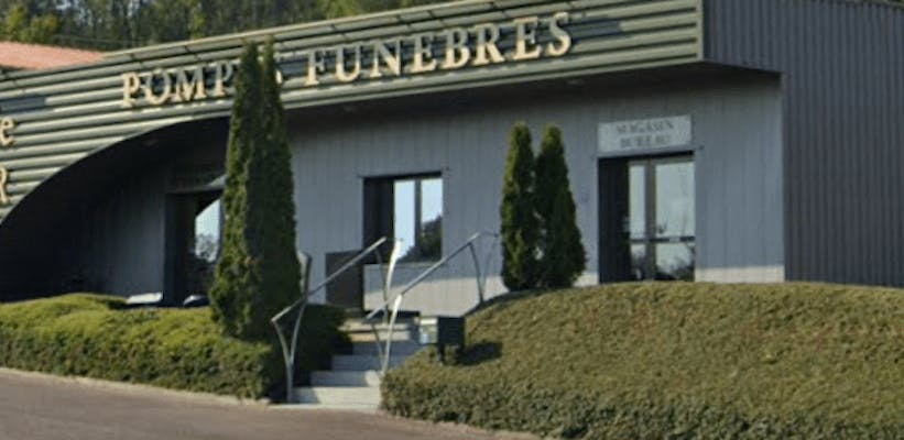 Photographie de la Pompes Funèbres Marbrerie Didier de Vesoul