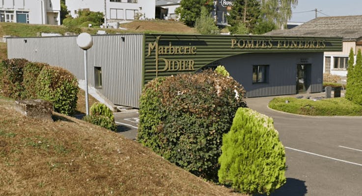 Photographie de la Pompes Funèbres Marbrerie Didier de Vesoul