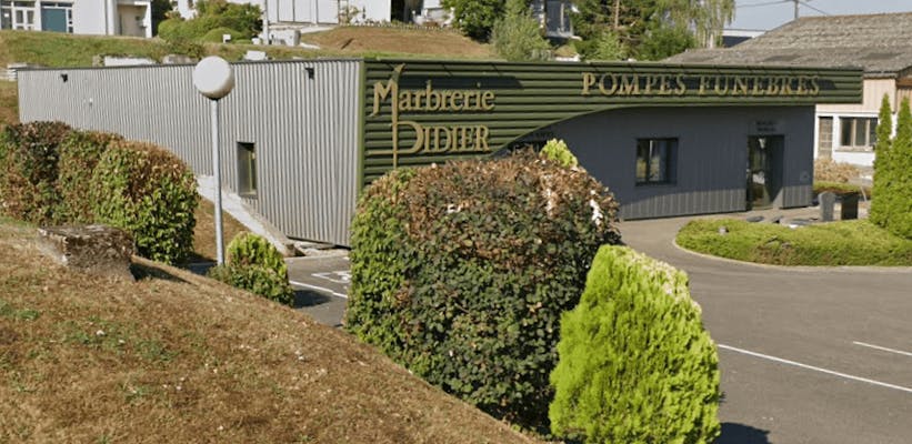 Photographie de la Pompes Funèbres Marbrerie Didier de Vesoul