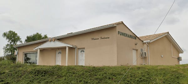 Photographie de la Pompes Funèbres Lavergne de Montussan