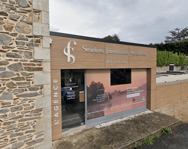 Photographie de la Pompes Funèbres Marbrerie Jaffrelot de Plérin