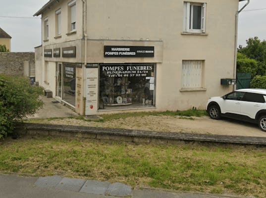 Photographie de la Pompes Funèbres Marbrerie Arnaud Marin de Mennecy


