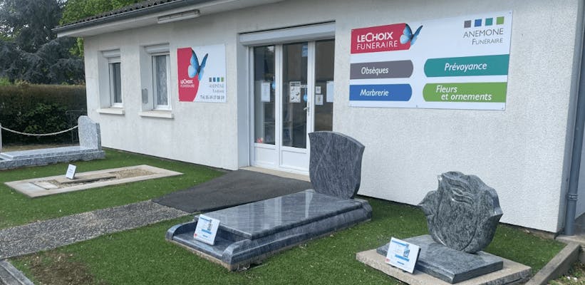 Photographie de la Pompes Funèbres Anémone Funéraire - Le Choix Funéraire de Jaunay-Clan