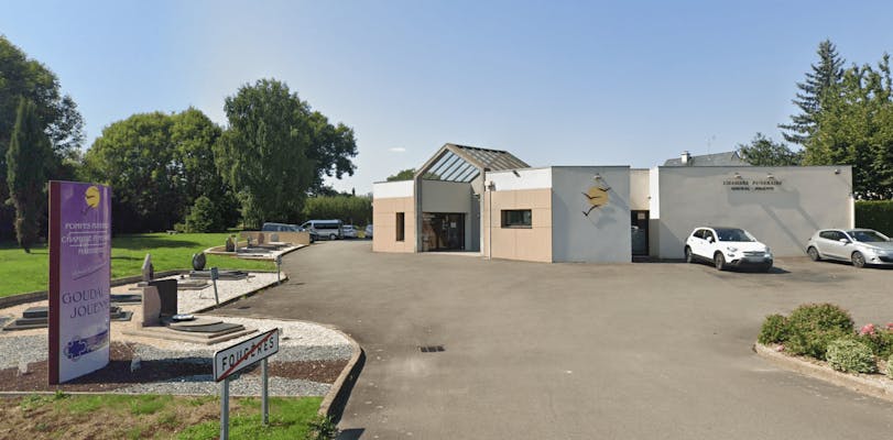 Photographie de la Pompes funèbres Marbrerie Goudal de Fougères 