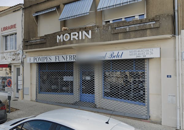 Photographie de la Pompes Funèbres Renaud-Belot de Saujon