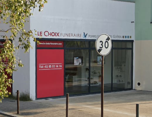 Photographie de la Pompes funèbres Ets Guérin de Nantes