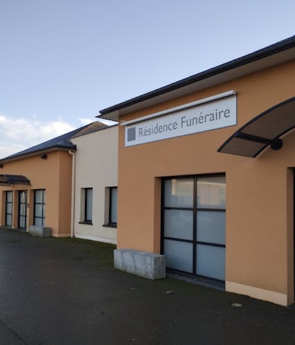 Photographie de la Pompes Funèbres Normand de Château-Gontier