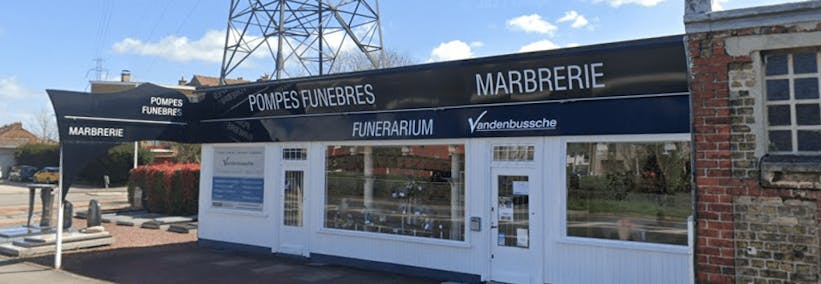 Photographie de la  Pompes Funèbres et Marbrerie Vandenbussche de Coudekerque-Branche