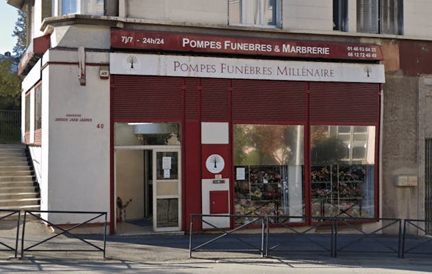 Photographie de la Pompes Funèbres Asiatiques Millénaire de Gentilly