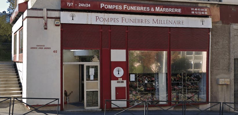 Photographie de la Pompes Funèbres Asiatiques Millénaire de Gentilly