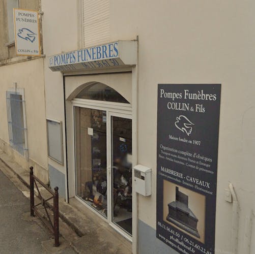 Photographie de la Pompes Funèbres Collin de Bellegarde


