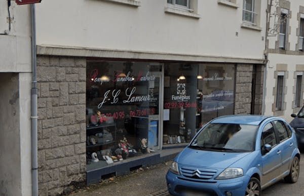 Photographie de la Pompes Funèbres -Marbrerie Lamour de Bubry
