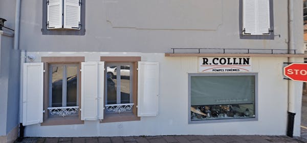 Photographie de la Pompes Funèbres R. Collin de Sainte-Marie-aux-Mines