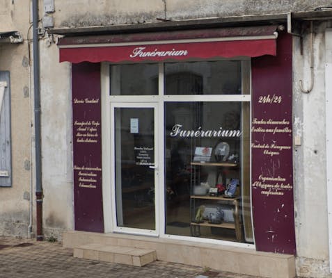 Photographie de la Pompes Funèbres Quantin Dubreuil de Saint-Aigulin