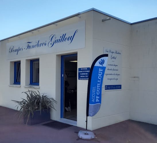 Photographie de la Pompes Funèbres Guillouf de Carentan