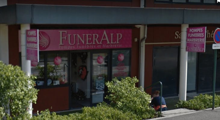 Photographie de la Pompes Funèbres Marbrerie Funeralp de Gex