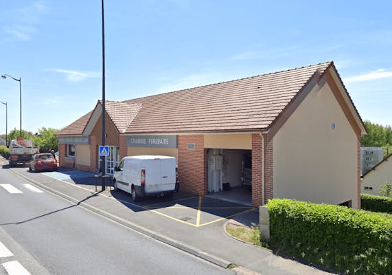 Photographie de la Pompes Funèbres Marbrerie Lamy du Trait