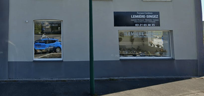 Photographie de la Pompes Funèbres Lemière et Fils de Lorgies
