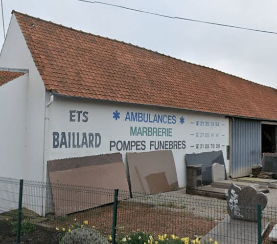 Photographie de la Pompes Funèbres BAILLARD d'Audruicq