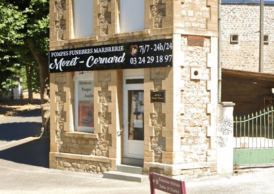 Photographie de la Pompes Funèbres Mozet Cornard de Sedan