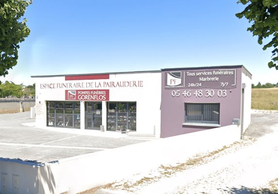 Photographie de la Pompes Funèbres Marbrerie Gorenflos de Jonzac
