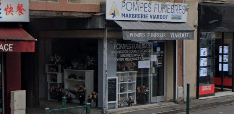 Photographie de la Pompes Funèbres Marbrerie VIARDOT de Sannois