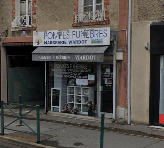 Photographie de la Pompes Funèbres Marbrerie VIARDOT de Sannois