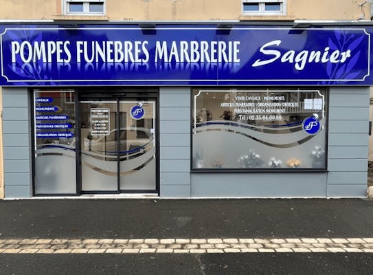 Photographie de Pompes Funèbres et marbrerie SAGNIER des Grandes-Ventes