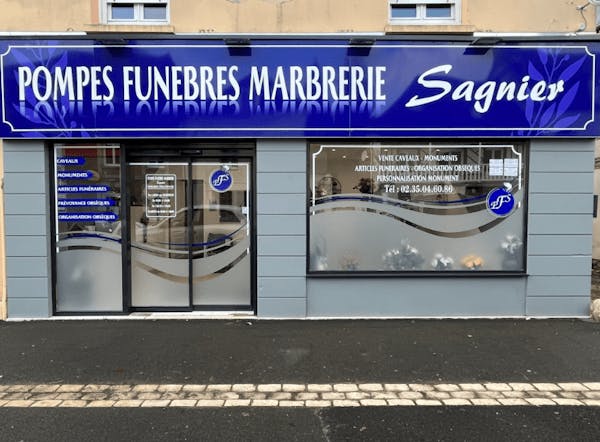 Photographie de Pompes Funèbres et marbrerie SAGNIER des Grandes-Ventes