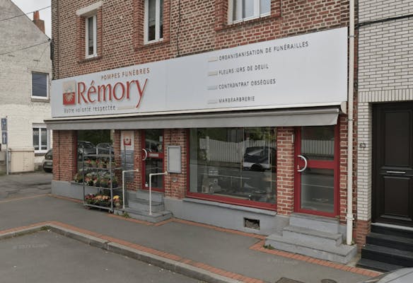 Photographie de la Pompes Funèbres Rémory de Pérenchies