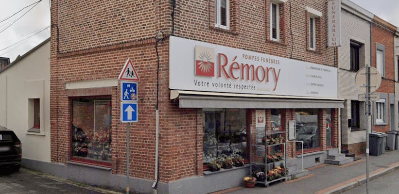 Photographie de la Pompes Funèbres Rémory de Pérenchies