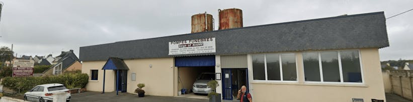 Photographie de la Pompes Funèbres et Marbrerie Le Madec de Callac