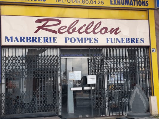 Photographie de la Pompes Funèbres et Marbrerie Rebillon de Thiais