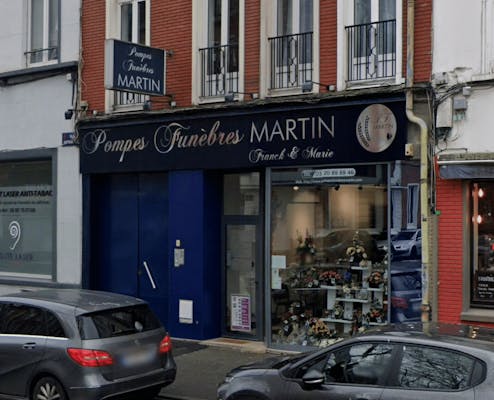 Photographie de la Pompes Funèbres Martin de Lille