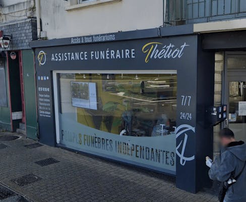 Photographie de la Pompes Funèbres Thétiot de Vannes