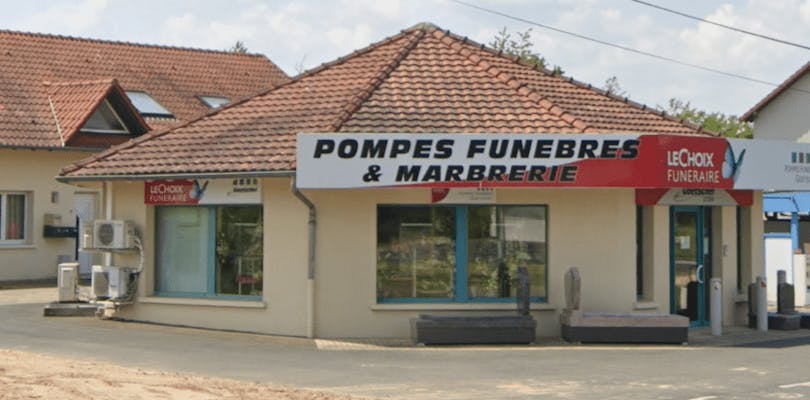 Photographie de la Pompes Funèbres GOETSCHEL de Théding