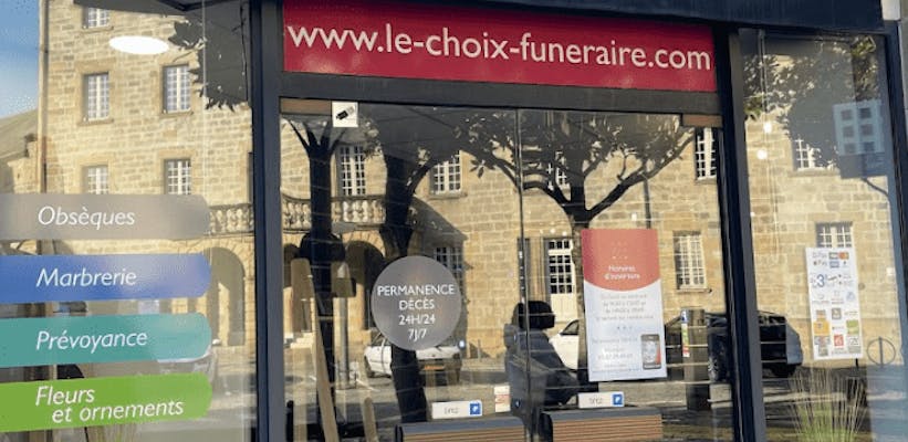 Photographie de la Pompes Funèbres le Choix Funéraire Corrézien de Brive-la-Gaillarde