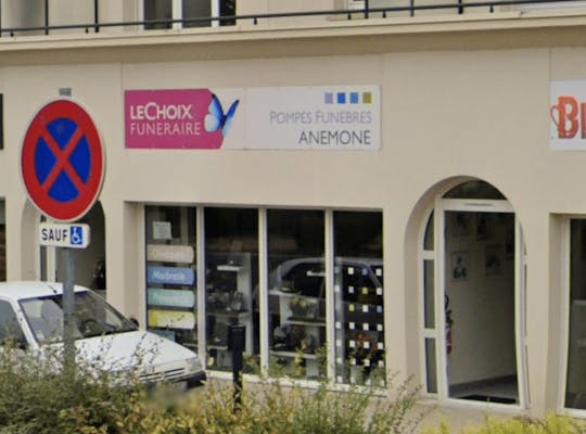 Photographie de la Pompes Funèbres Anémone de Rots